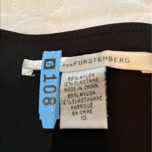 Diana von Furstenberg short skirt.